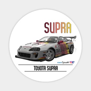 Supra Time Attack Kunos Classic Magnet